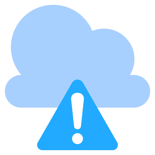 Weather alert Generic Blue icon