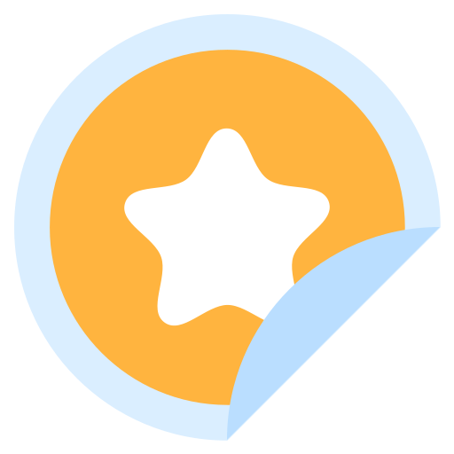 sticker Generic Flat icoon