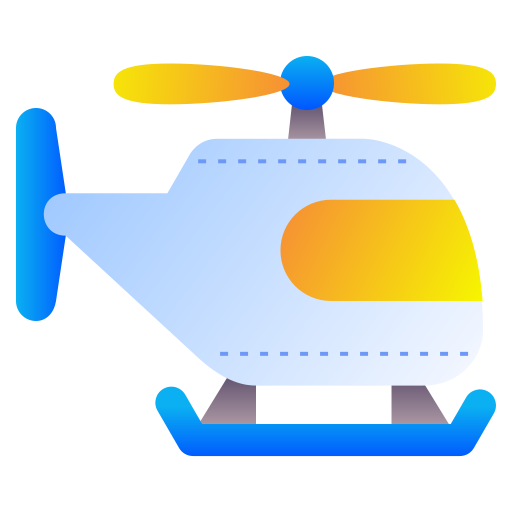 Helicopter Generic Flat Gradient icon