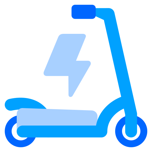 kick-scooter Generic Blue icoon