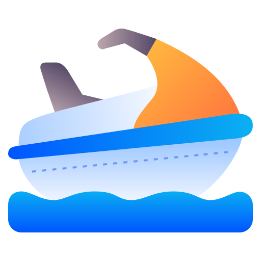 Water scooter Generic Flat Gradient icon