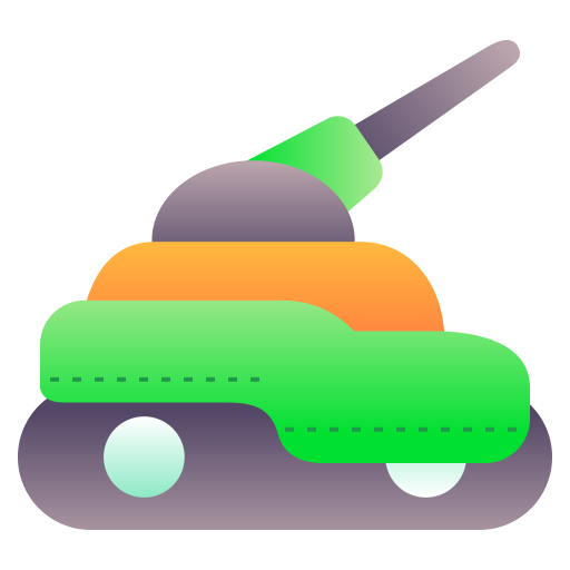 czołg Generic Flat Gradient ikona
