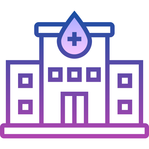 krankenhaus Detailed bright Gradient icon