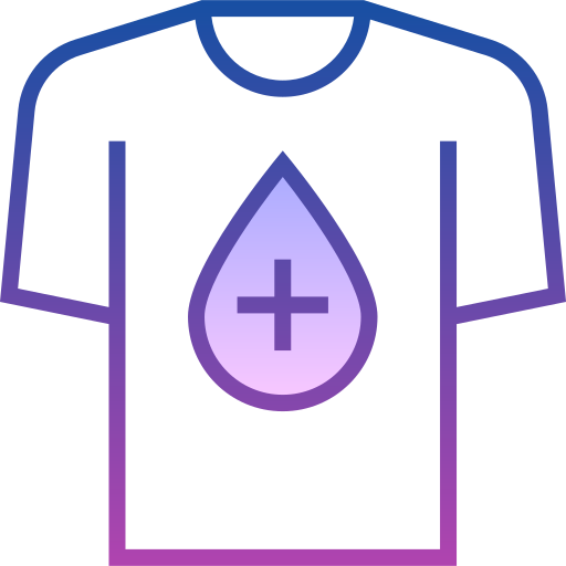 t-shirt Detailed bright Gradient icon