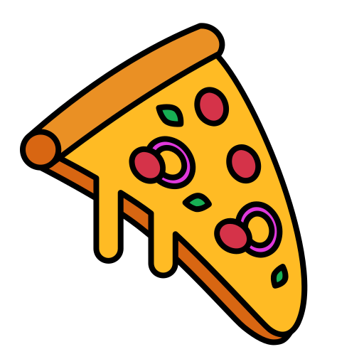 Pizza Andinur Lineal color icon