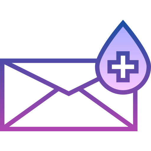 email Detailed bright Gradient icon