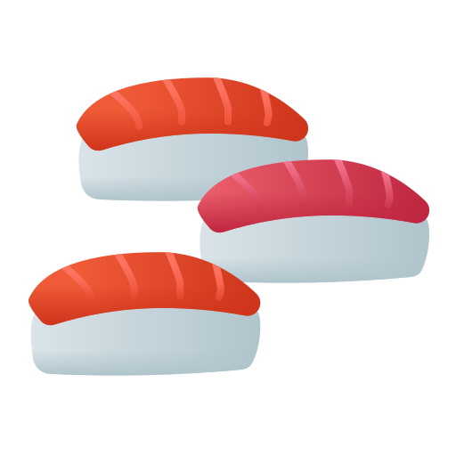 sushi Andinur Flat Gradient icono