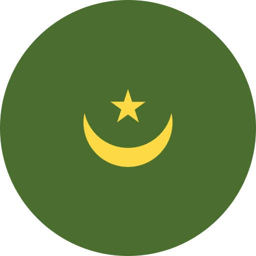 mauritanie Generic Flat Icône