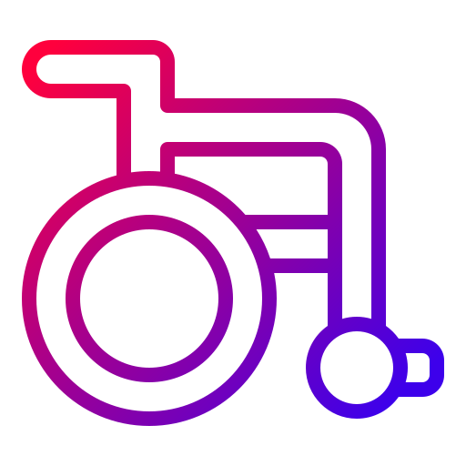 Wheel chair Generic Gradient icon