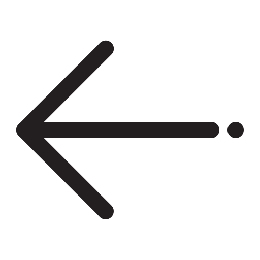 strzałka w lewo Generic Outline Color ikona