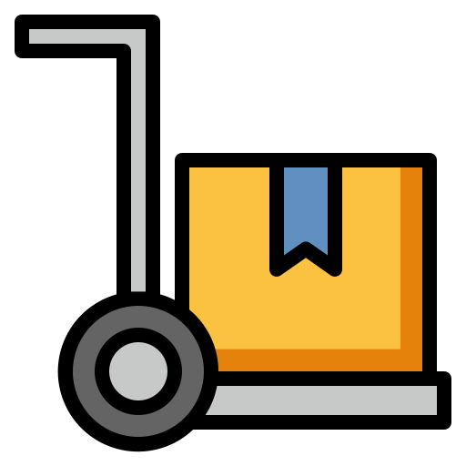 Trolley cart Generic Outline Color icon