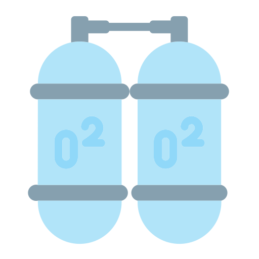 Oxygen tank Generic Flat icon