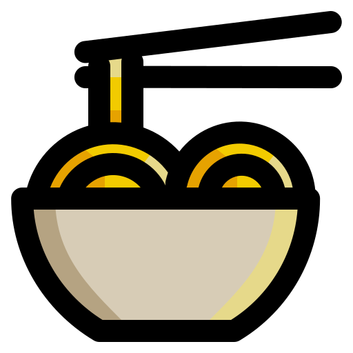 Noodles Generic Outline Color icon