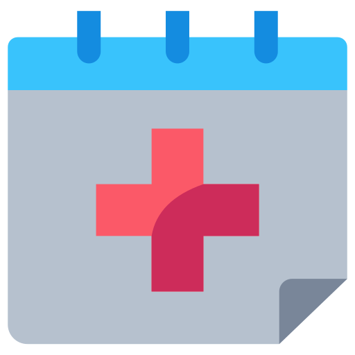 Medical appointment Generic Flat icon