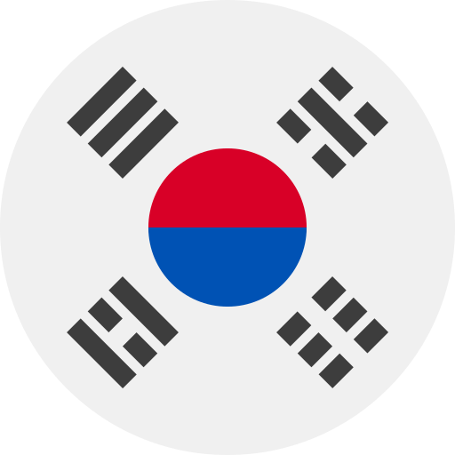 zuid-korea Generic Flat icoon