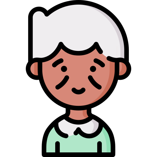 Grandma Special Lineal color icon