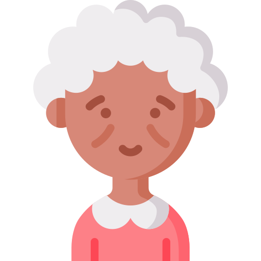 abuela Special Flat icono