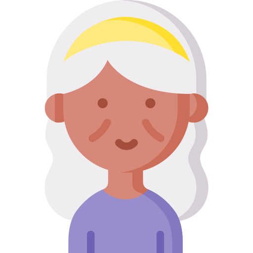 Grandma Special Flat icon