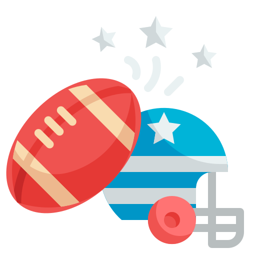 football americano Wanicon Flat icona