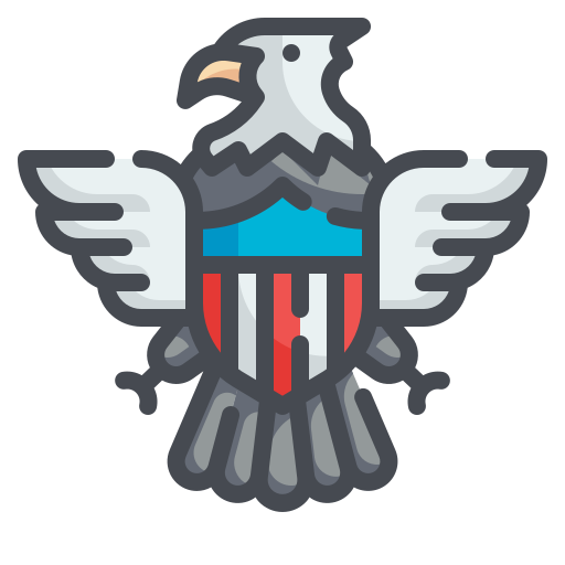 Águila Wanicon Lineal Color icono