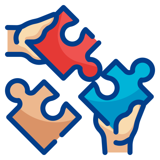 puzzle Wanicon Lineal Color ikona