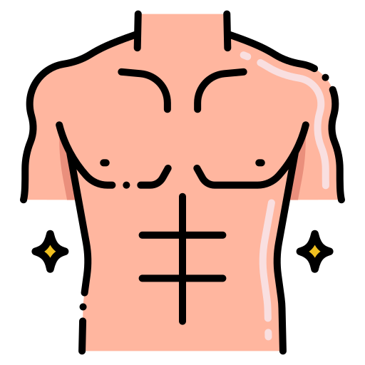 bodybuilding Flaticons Lineal Color icon