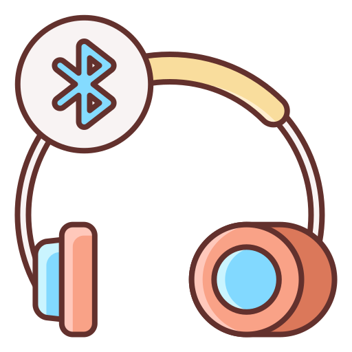 słuchawki Flaticons Lineal Color ikona