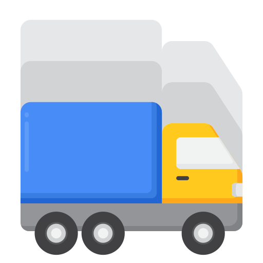 camiones Flaticons Flat icono