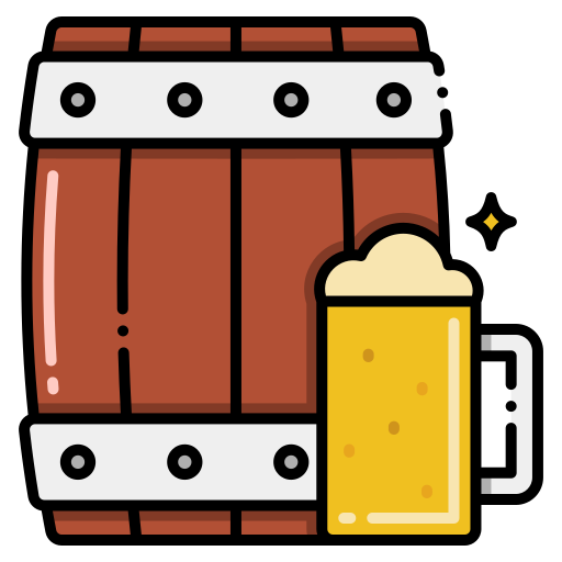 biere Flaticons Lineal Color icon