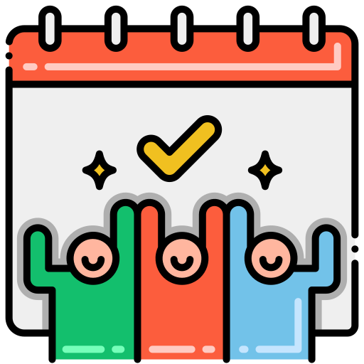 mitarbeiter Flaticons Lineal Color icon