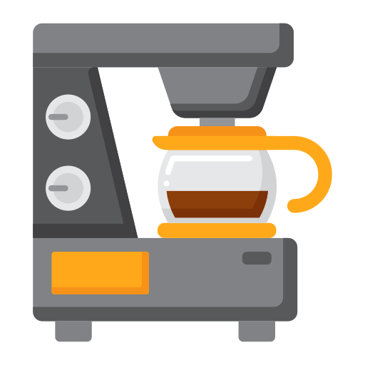 machine à café Flaticons Flat Icône