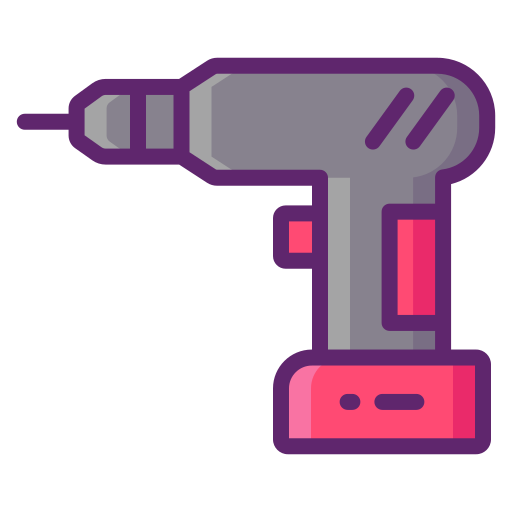 Cordless Flaticons Lineal Color icon