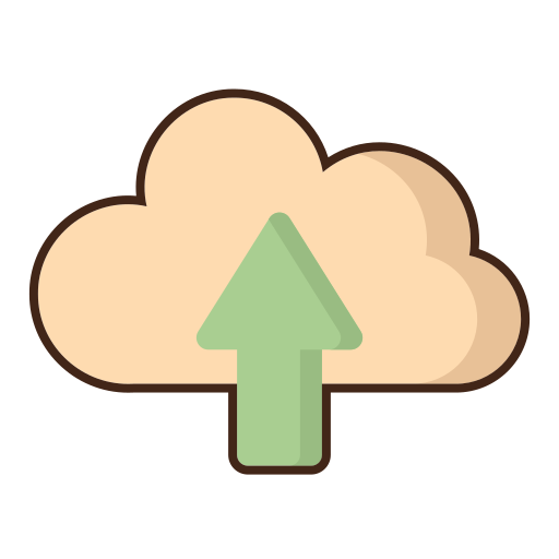 cloud-speicher Flaticons Lineal Color icon
