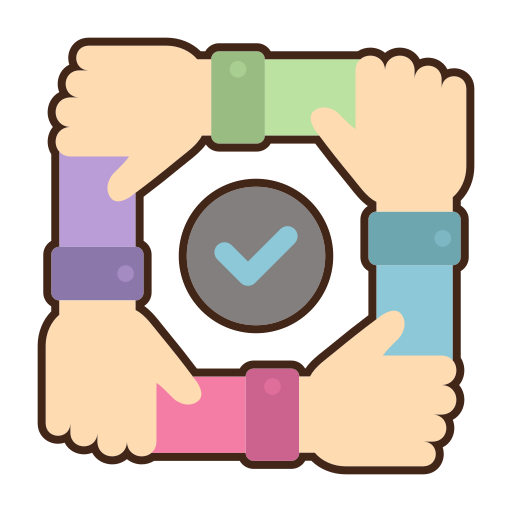Collaboration Flaticons Lineal Color icon