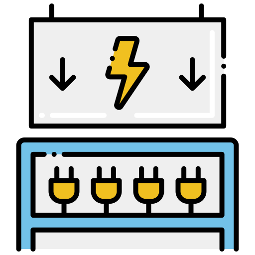 electrónica Flaticons Lineal Color icono
