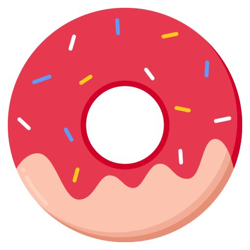 donut Flaticons Flat icoon