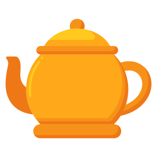 Заварочный чайник Flaticons Flat иконка