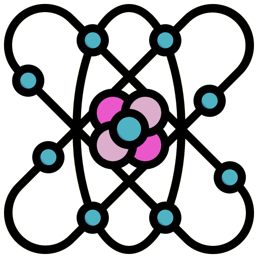 Атом Surang Lineal Color иконка
