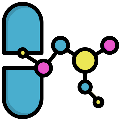 molekulare maschine Surang Lineal Color icon