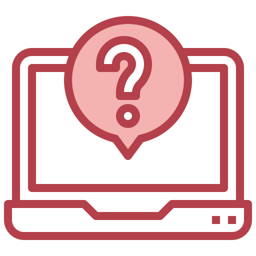 Online question Surang Red icon