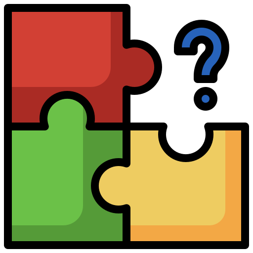 puzzle Surang Lineal Color icon