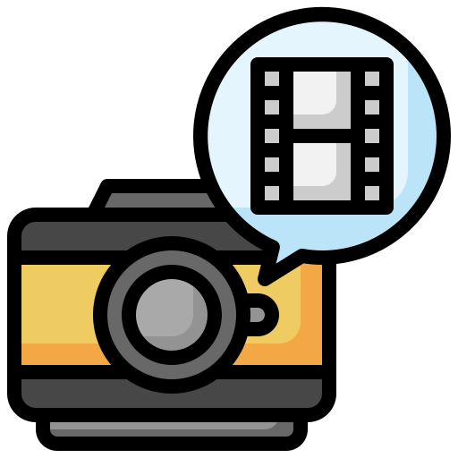 filmrolle Surang Lineal Color icon