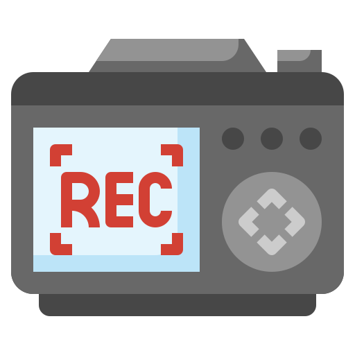 Video recording Surang Flat icon