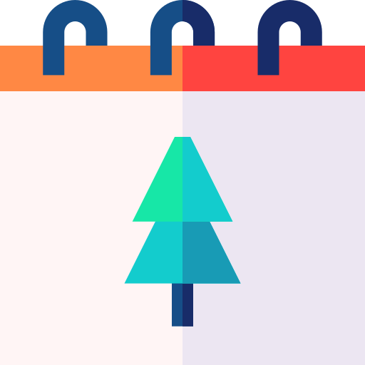 weihnachten Basic Straight Flat icon
