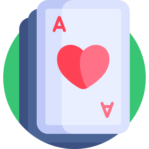 Poker cards Detailed Flat Circular Flat icon