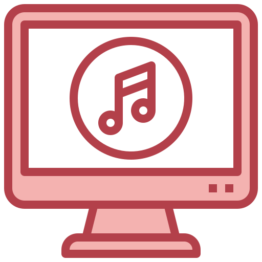 Music player Surang Red icon