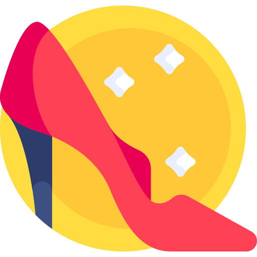 high heels Detailed Flat Circular Flat icon