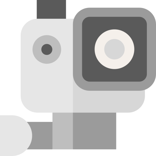 ビデオカメラ Basic Straight Flat icon