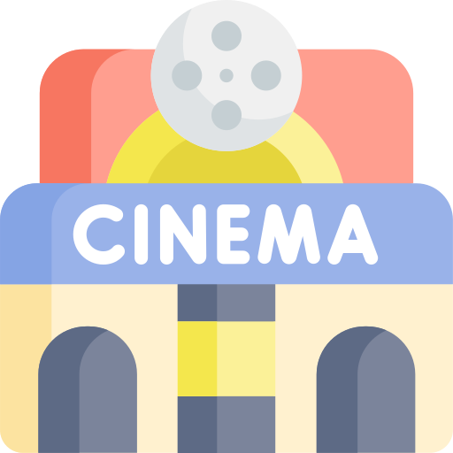 Cinema Kawaii Flat icon