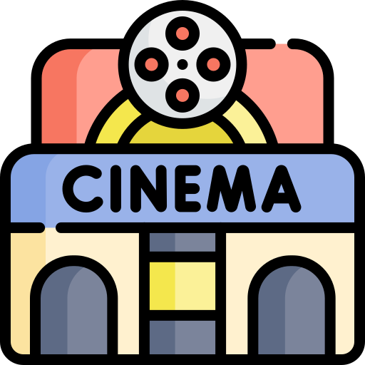 Cinema Kawaii Lineal color icon